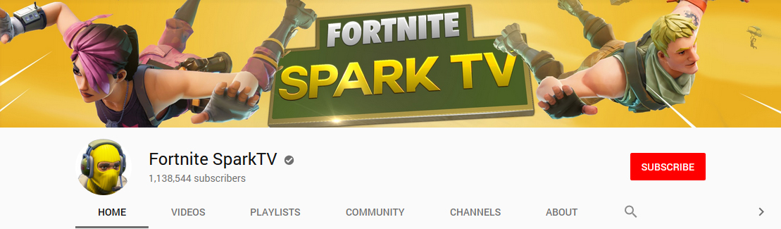 fortnite youtube banner