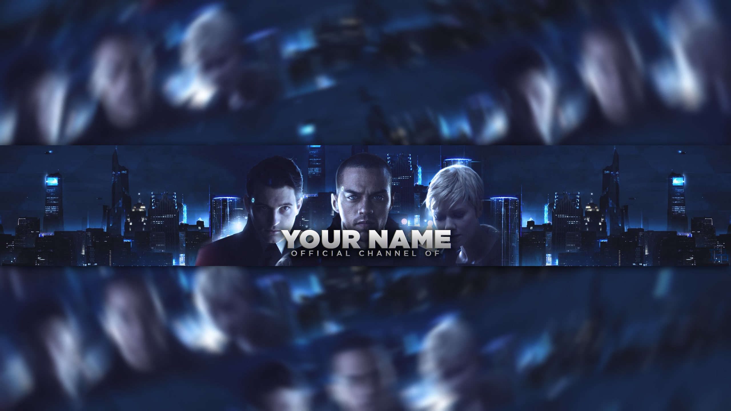 Detroit Become Human Free YouTube Banner