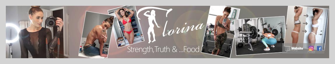 Florina Fitness YouTube Channel Art Design