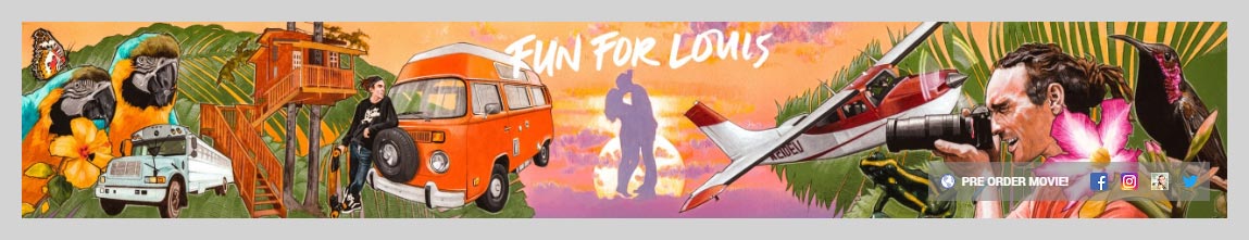 FunForLouis YouTube Channel Art Design