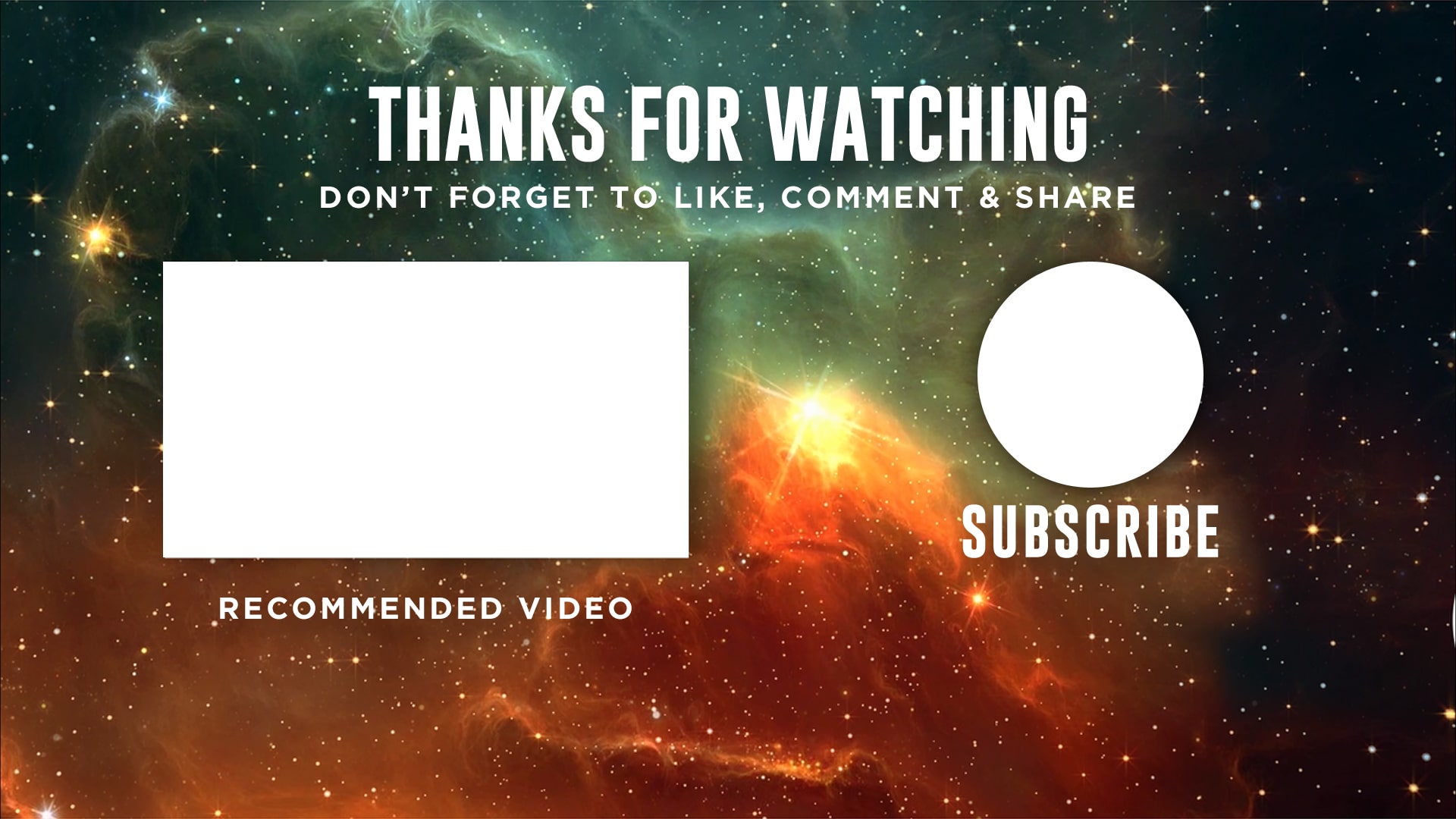 free outro templates