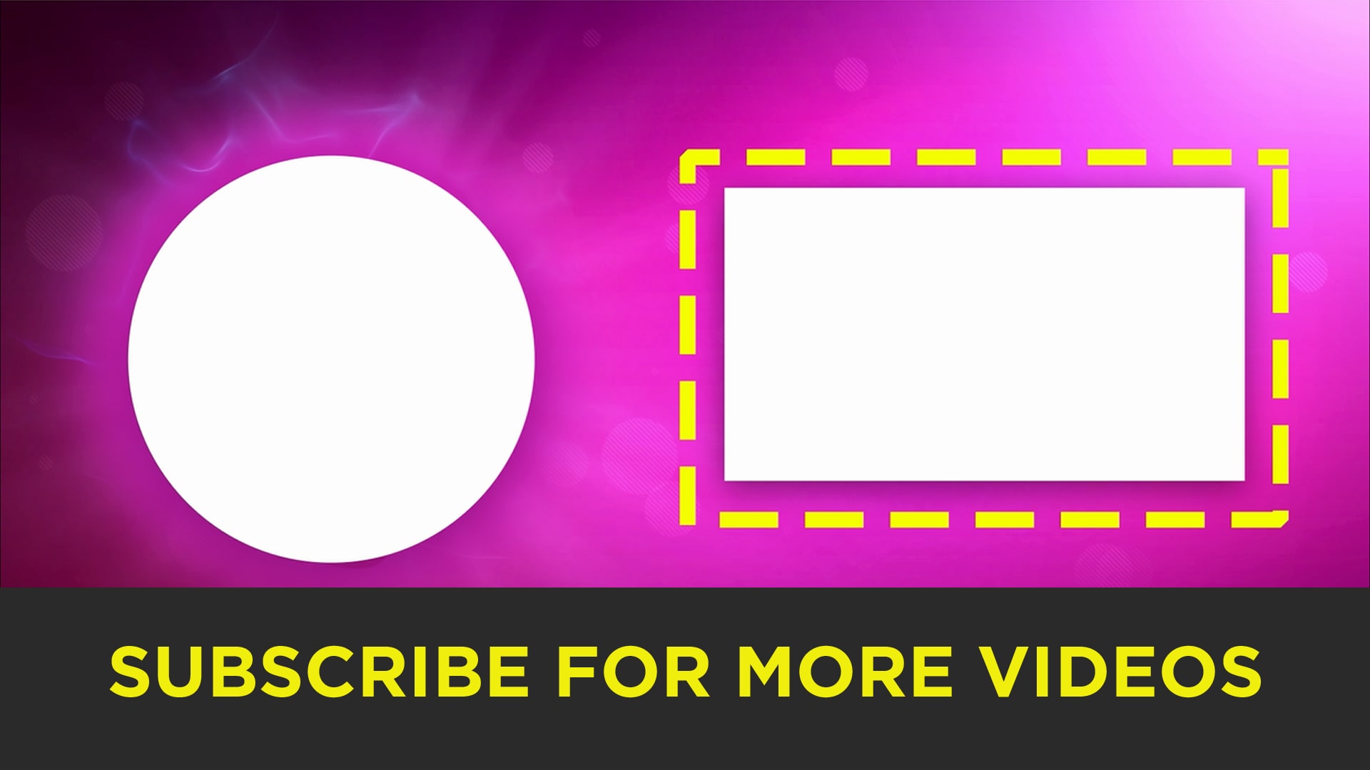 youtube outro template