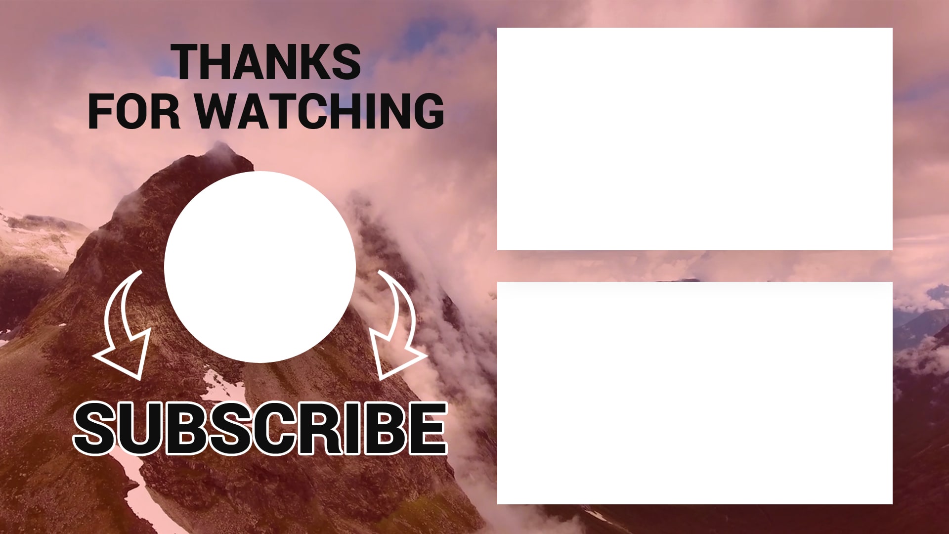 youtube outro video templates