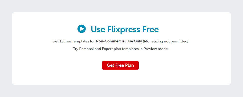 Flixpress Free Plan