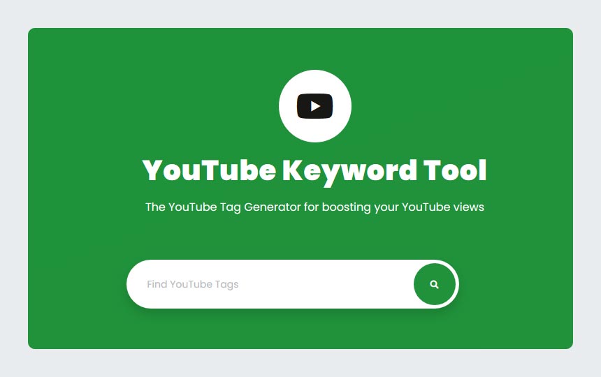 KeywordKeg YouTube Keyword Tool