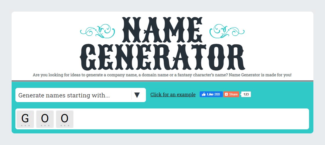 Name Generator