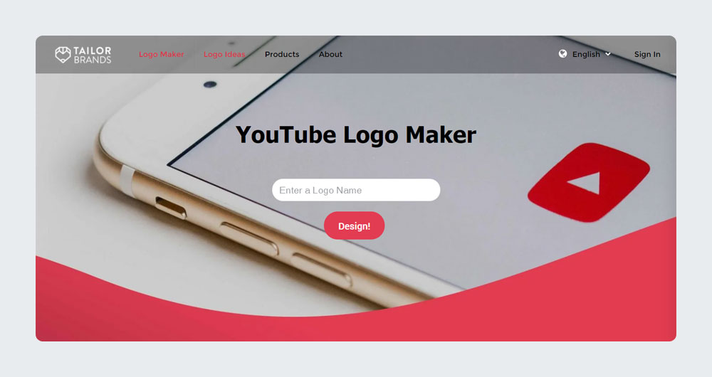 TailerBrands - YouTube Logo Maker