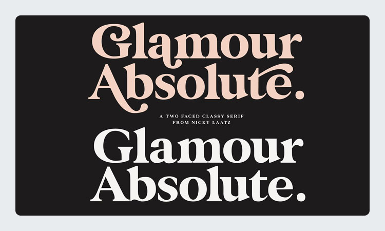 Glamour Absolute Font