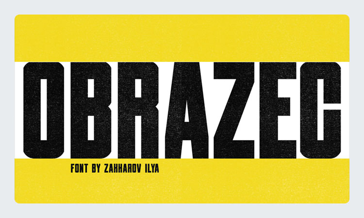 Obrazec Fonts