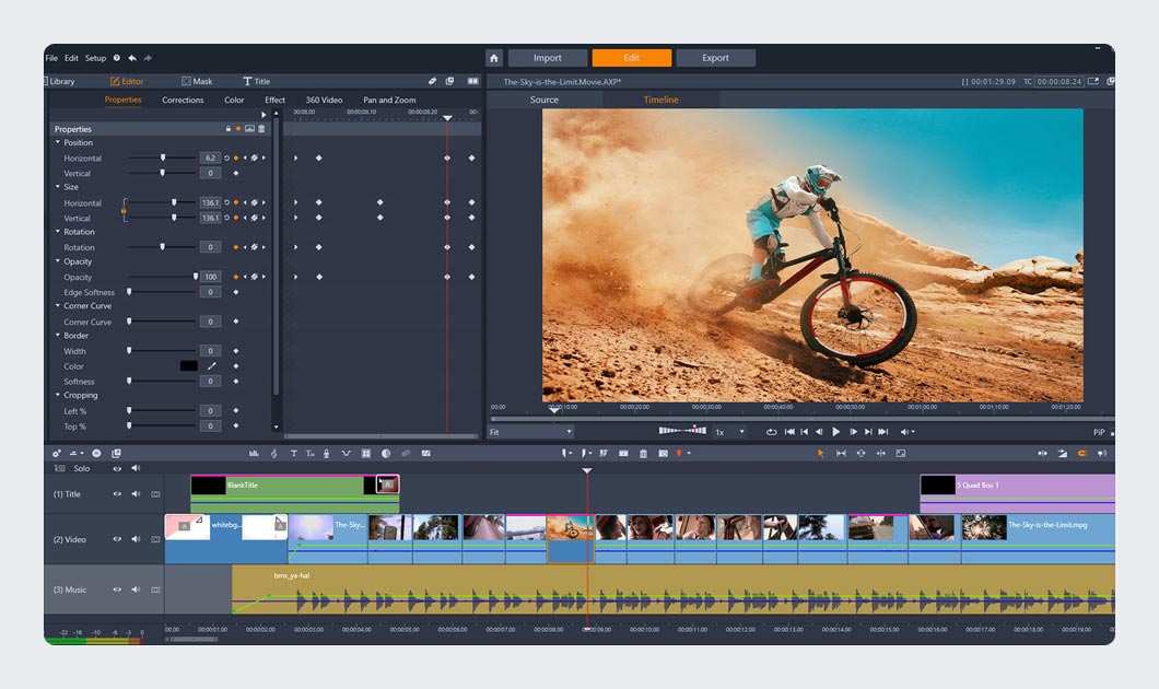 Pinnacle Studio Ultimate Video Editing Software