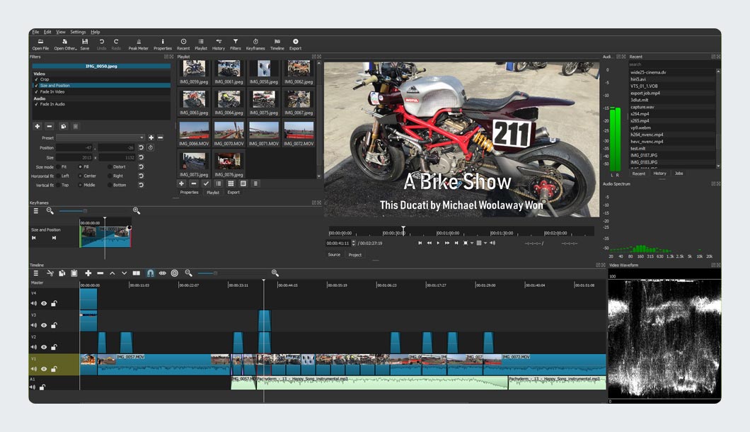 Shotcut Open Source Video Editing Software