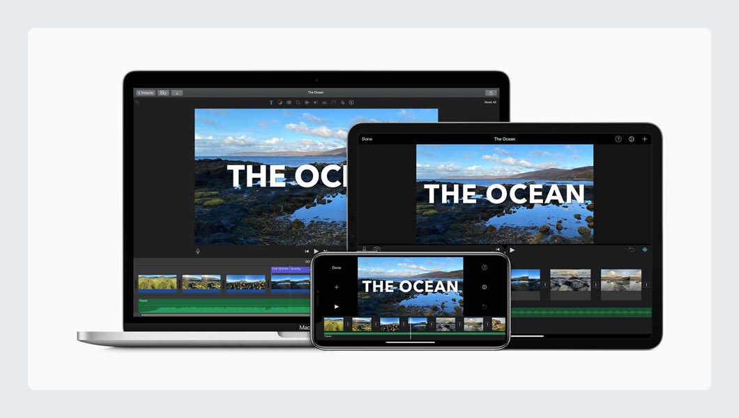 iMovie Free Video Editing Software for iOS and Mac OS