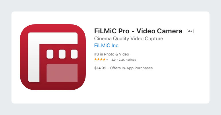 Fimlic Pro Video Camera App