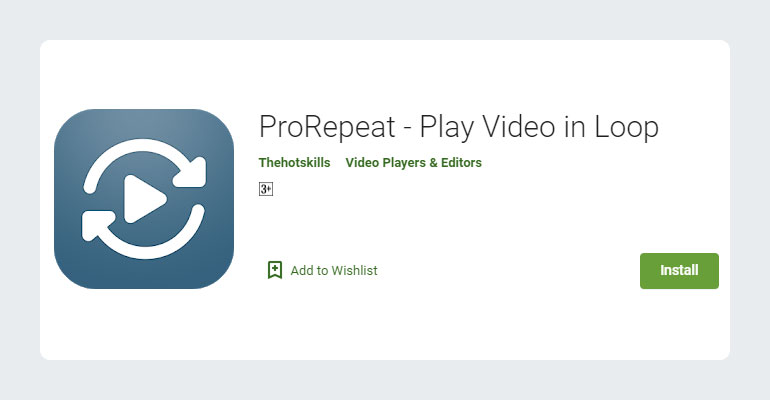 ProRepeat - Loop YouTube Video