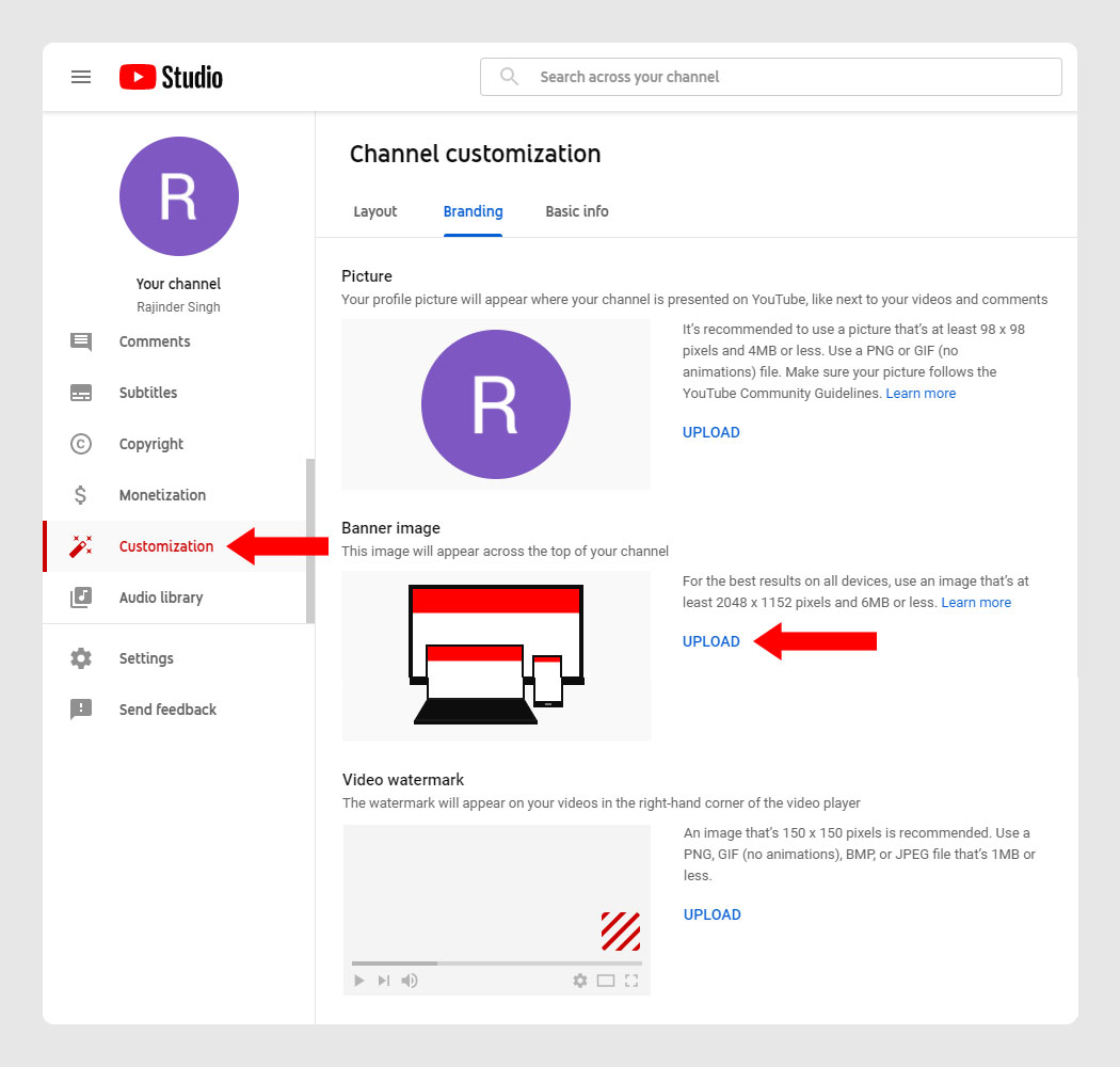 New Youtube Banner Size Dimensions Quick Guide 21